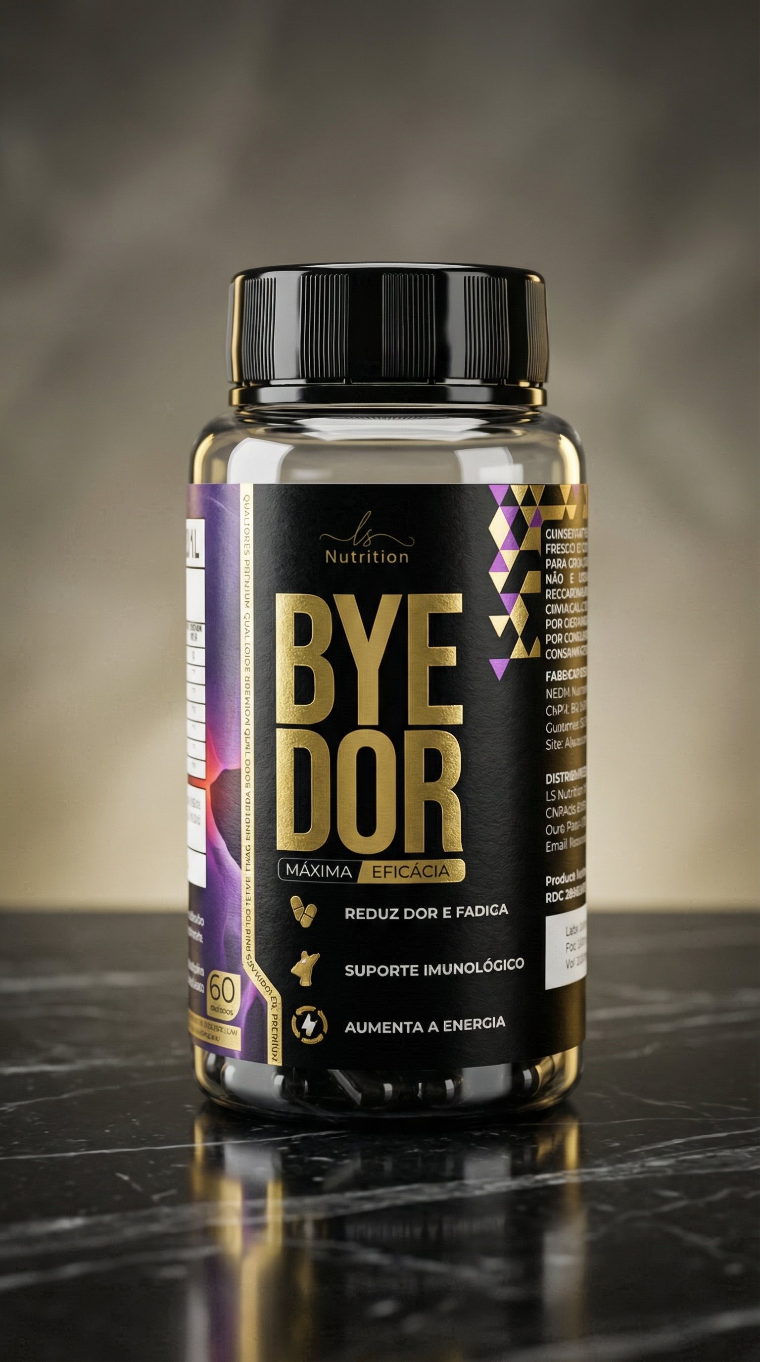 BYE DOR — Fórmula Avançada